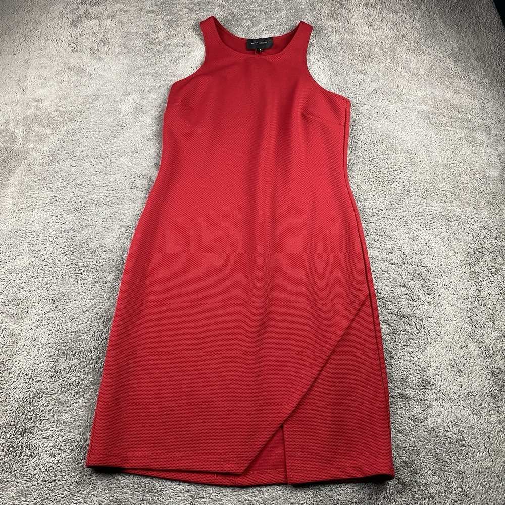 Romeo + Juliet Couture Sleeveless‎ Bodycon Dress Womens Small Red